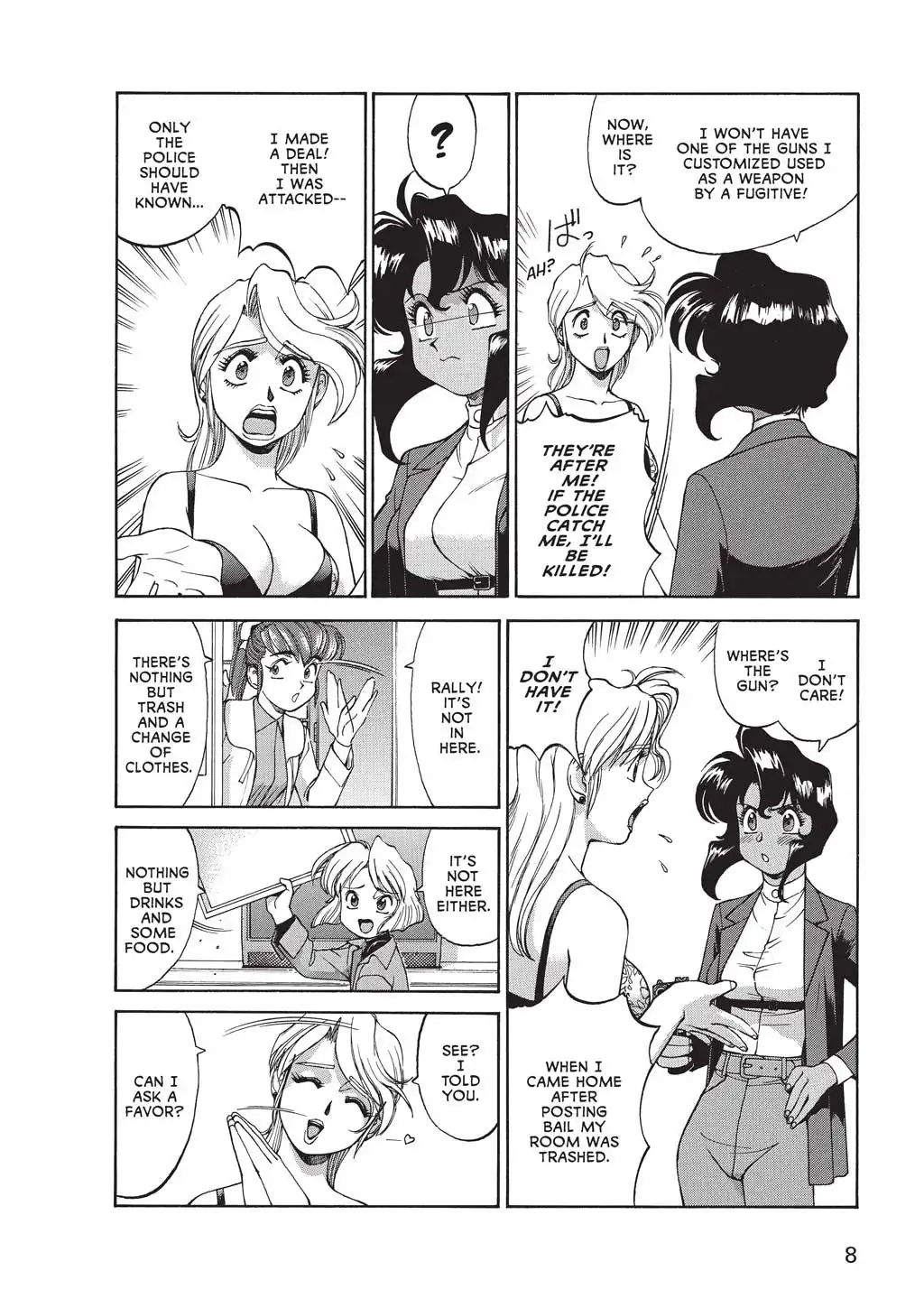 Gunsmith Cats Burst Chapter 6.001 9